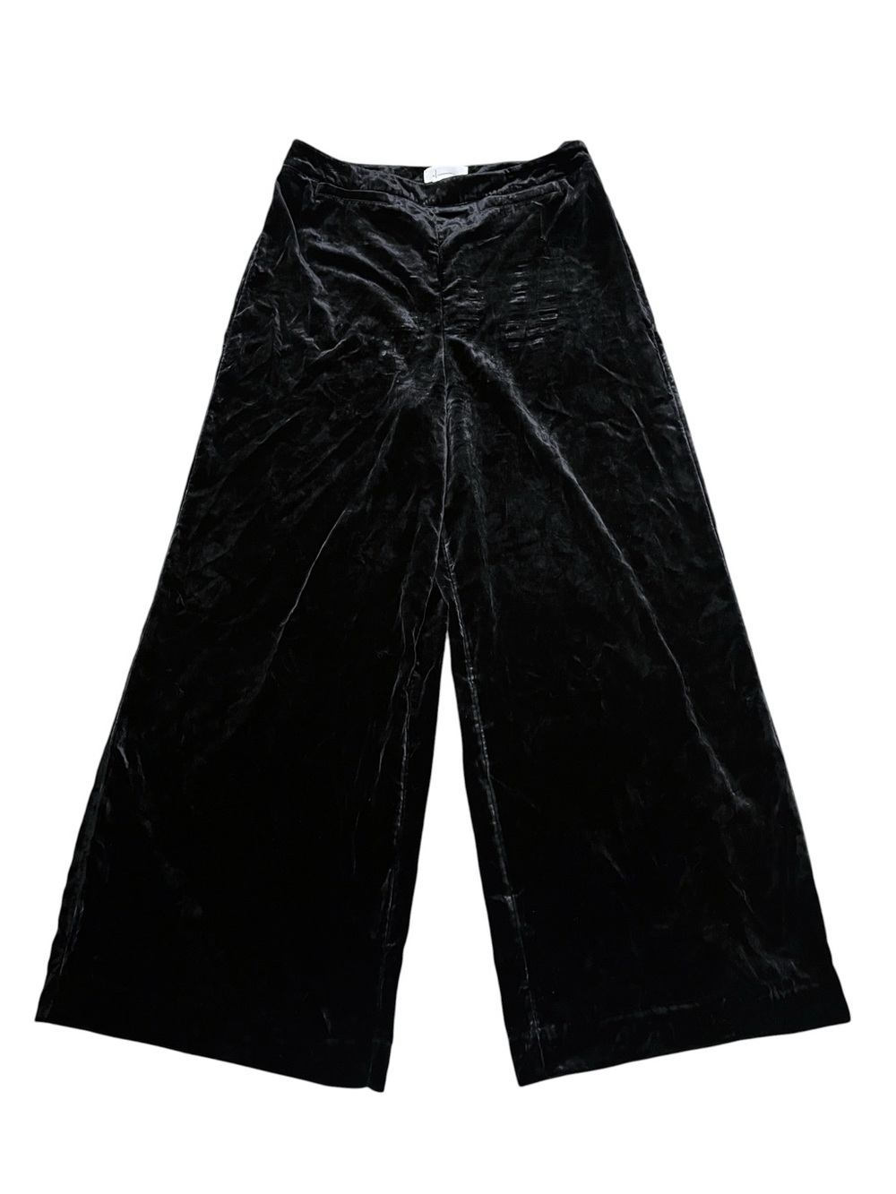 Anthropologie Velvet Wide Leg Pants